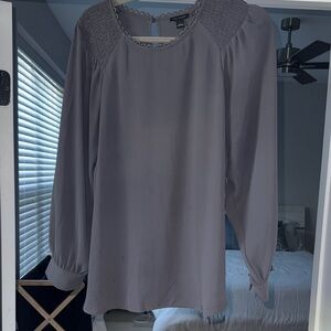 Ann Taylor Lavender Blouse
